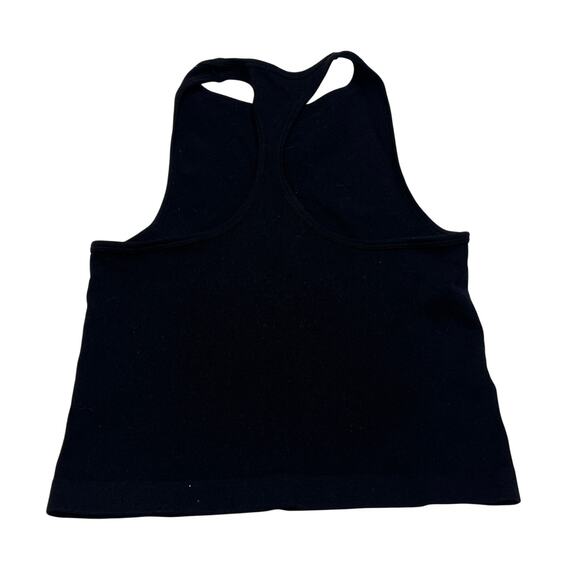 M173 INTIMATELY Free People Women's Crop Racerback Top Black XS/Small - Picture 2 of 4